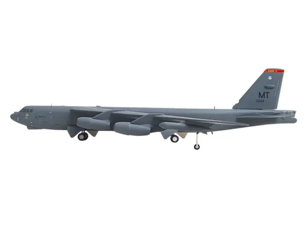 Boeing B-52H Stratofortress Bomber Aircraft "Excalibur 23rd Bomb Squadron 5th Bomb Wing Minot Air Base" (60-0044) United States Air Force 1/200 Diecast Model by Herpa #3
