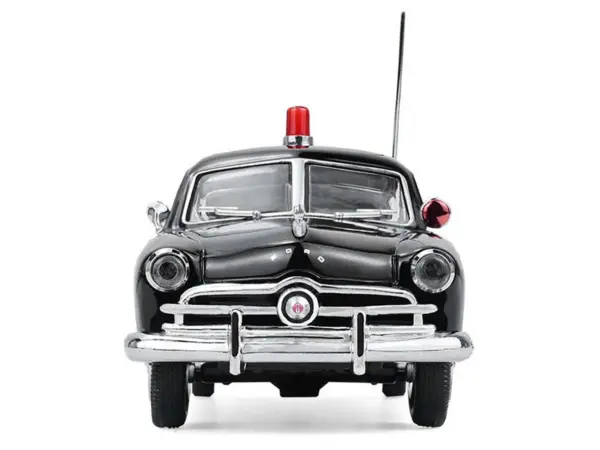 1949 Ford Custom Police Car "Chicago Police Department" Black 1/64 Diecast Model Car by Greenlight #4