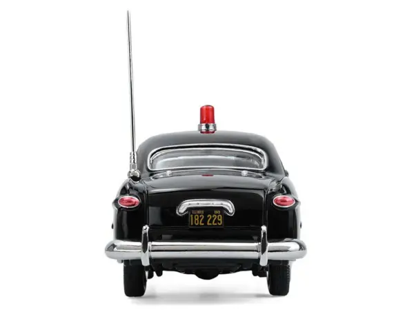 1949 Ford Custom Police Car "Chicago Police Department" Black 1/64 Diecast Model Car by Greenlight #5