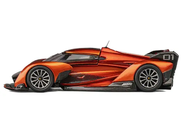 McLaren Solus GT Orange Metallic 1/64 Diecast Model Car by CM Model #3