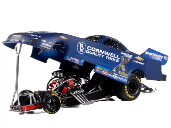 Chevrolet Camaro SS NHRA Funny Car Austin Prock "Cornwell Quality Tools" (2025) "John Force Racing" Limited Edition 1/24 Diecast Model by Auto World #2