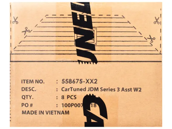 JDM Tuners Series 3 Set of 8 Pieces Diecast Model Cars by CarTuned #3