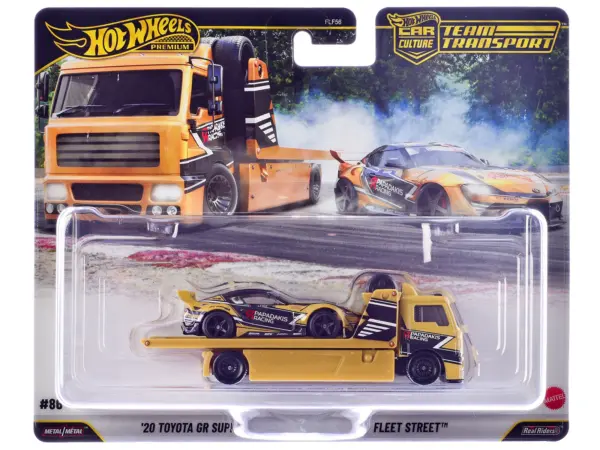 "Team Transport" 3 piece Set J 2025 "Car Culture" Series Diecast Model Cars by Hot Wheels #2