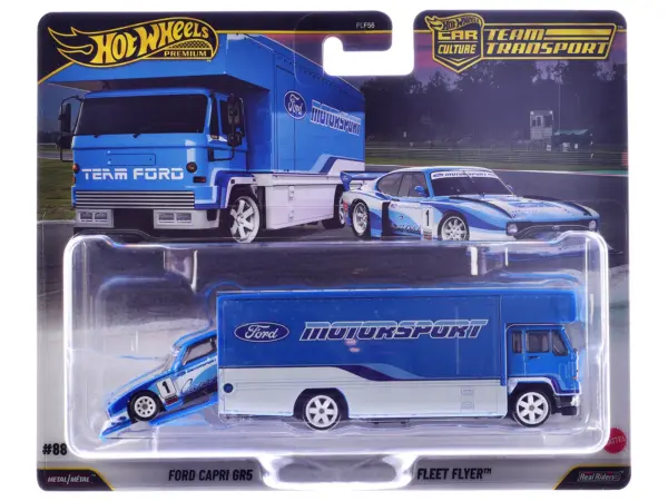 "Team Transport" 3 piece Set J 2025 "Car Culture" Series Diecast Model Cars by Hot Wheels #4
