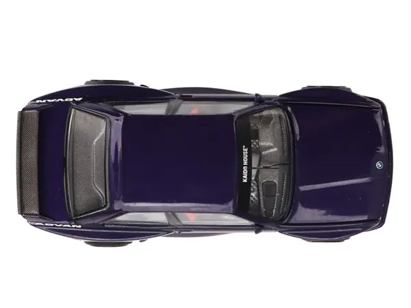 BMW M3 "Kaido GT V2" Purple Metallic (Designed by Jun Imai) "Kaido House" Special 1/64 Diecast Model Car by Mini GT #5