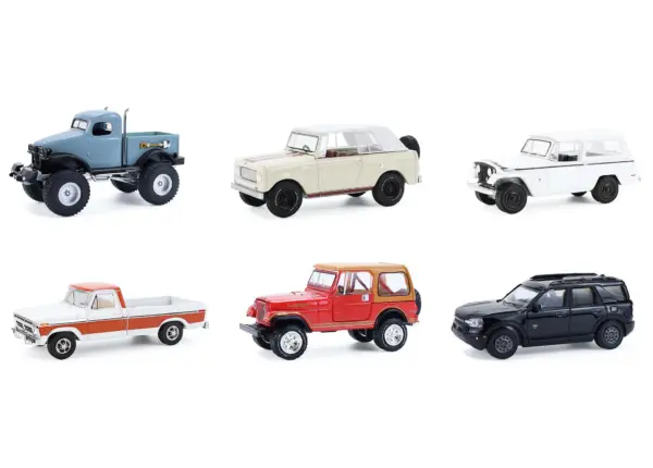 "All Terrain" Series 17 Set of 6 pieces 1/64 Diecast Model Cars by Greenlight #2