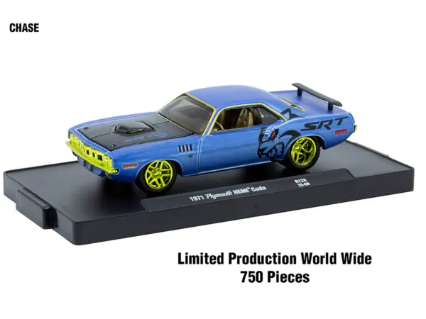 "Auto-Drivers" Set of 4 pieces in Blister Packs Release 128 Limited Edition to 9600 pieces Worldwide 1/64 Diecast Model Cars by M2 Machines #3