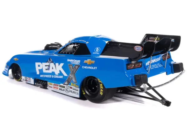 Chevrolet Camaro SS NHRA Funny Car Jack Beckman "Peak" (2025) "John Force Racing" Limited Edition 1/24 Diecast Model by Auto World #4