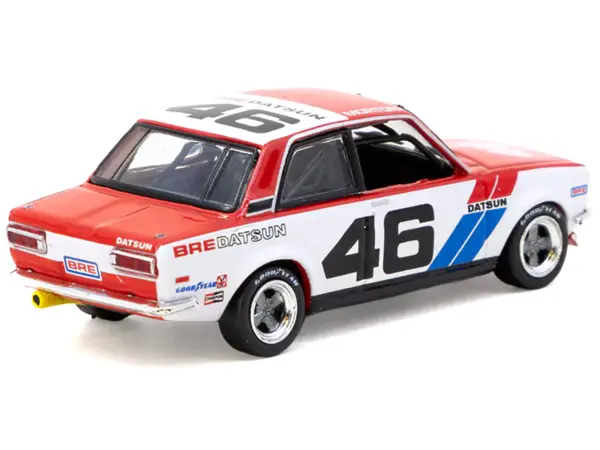 Datsun 510 #46 John Morton "Brock Racing Enterprises" Winner "Trans-Am 2.5 Championship" (1971) "Hobby64" Series 1/64 Diecast Model Car by Tarmac Works #2