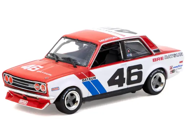 Datsun 510 #46 John Morton "Brock Racing Enterprises" Winner "Trans-Am 2.5 Championship" (1971) "Hobby64" Series 1/64 Diecast Model Car by Tarmac Works #3