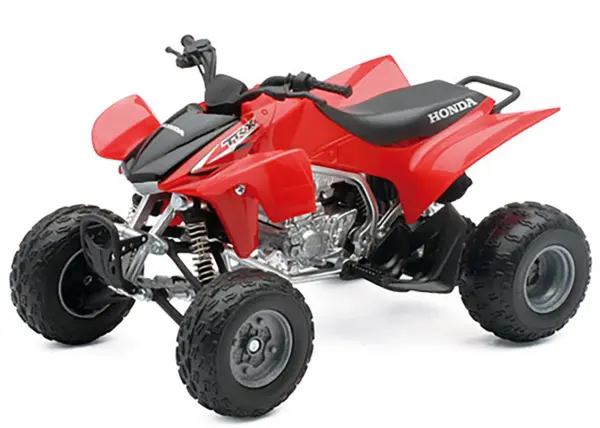 Honda TRX 450R ATV Red 1/12 Diecast Motorcycle Model by New Ray #2