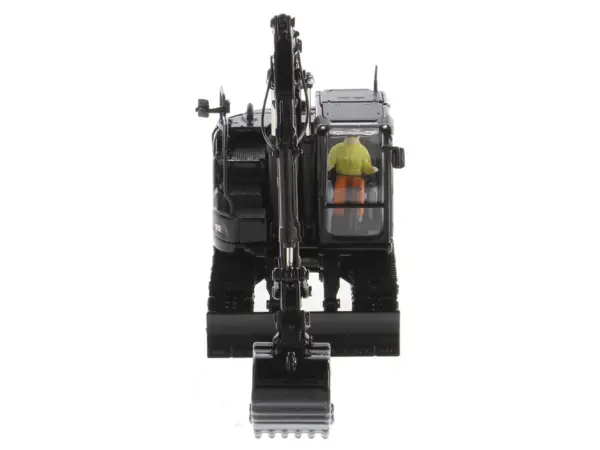 CAT Caterpillar 315 Track Type Hydraulic Excavator Special Black Finish with Operator "High Line" Series 1/50 Diecast Model by Diecast Masters #4