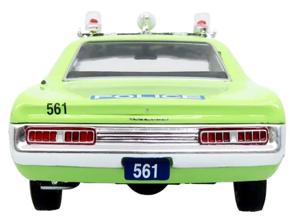 1972 AMC Matador Police Car "Cleveland Police Department" Light Green 1/43 Diecast Model by Iconic Replicas #5