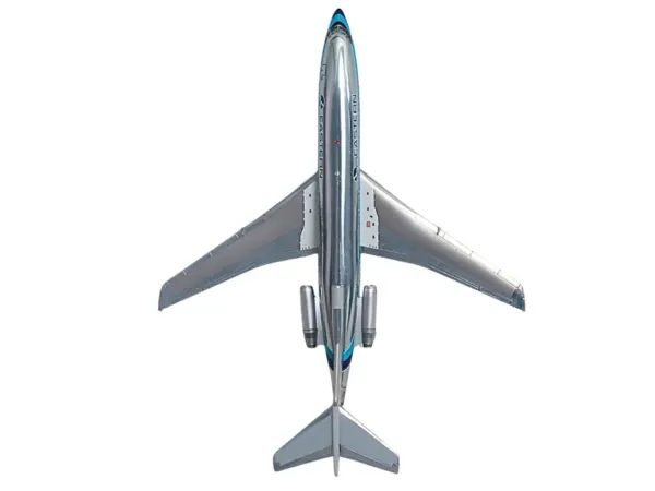 Boeing 727-100 Commercial Aircraft "Eastern Air Lines" (N8120N) Silver with Blue Stripes "Gemini 200" Series 1/200 Diecast Model Airplane by GeminiJets #4
