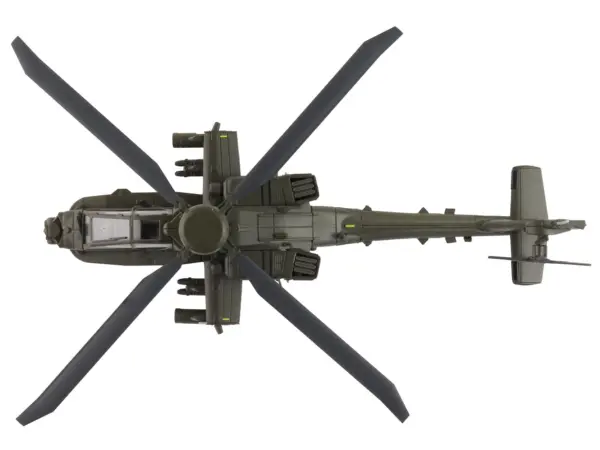 Boeing AH-64E Apache Guardian Attack Helicopter "12-09025 16th Combat Aviation Brigade" United States Army "Air Power Series" 1/72 Diecast Model by Hobby Master #3