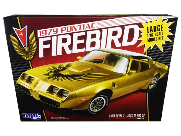 Skill 3 Model Kit 1979 Pontiac Firebird 1/16 Scale Model by MPC #1
