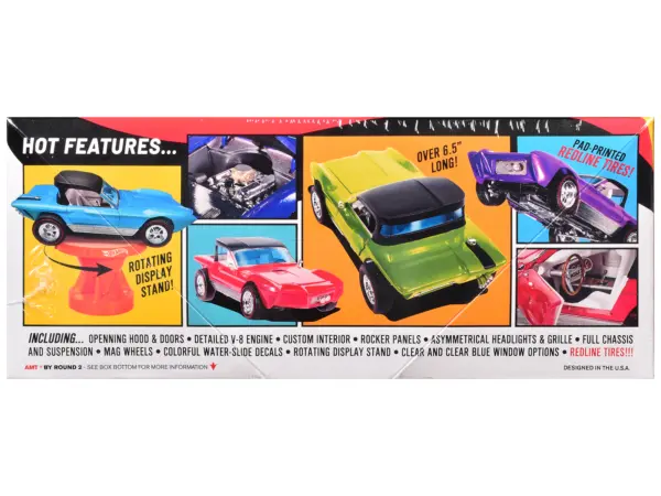 Skill 2 Model Kit Python Car "Hot Wheels" 1/25 Scale Model by MPC #2