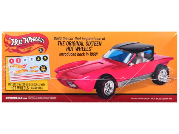 Skill 2 Model Kit Python Car "Hot Wheels" 1/25 Scale Model by MPC #3