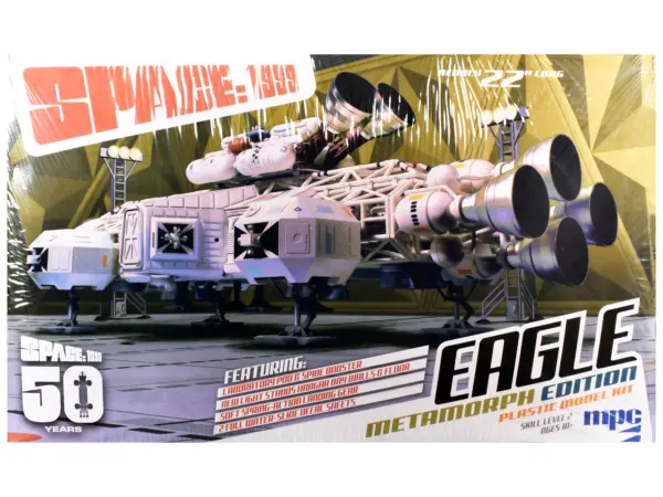 Skill 2 Model Kit Eagle Transporter Metamorph Edition "Space: 1999" (1975-1977) TV Series 1/48 Scale Model by MPC #1